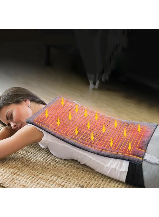 وسادة حرارية كهربائية لتسكين آلام الجسم والاسترخاء - قربة حرارية ناعمة لدعم الظهر والرقبة والبطن - وسادة تدفئة سريعة وفعالة - Image 5